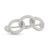 Billede af Loge broche,lg. 25,5 mm. 14 kt. hvidguld