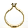 Billede af Ring fattet med brillant 0,30 w/vs. 14 kt.