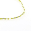 Billede af Classic by Pind Colorful ,knyttet armbånd lemon gul med sølv kugler 
