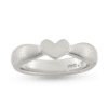 Billede af Ring hjerte, br. 5 mm. 925s (hjertering)
