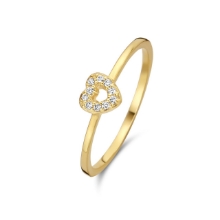 Billede af Spirit Icons Devotion ring 14 karat guld med 0,05 ct. w/vs str. 60 Billede af Spirit Icons Devotion ring 14 karat guld med 0,05 ct. w/vs str. 60