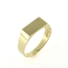 Billede af Ring med plade guld, Priser fra