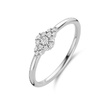 Billede af Spirit Icons Ascot ring small 14kt. hvidguld med 0,15 ct w/vs diamanter (str. 57) Billede af Spirit Icons Ascot ring small 14kt. hvidguld med 0,15 ct w/vs diamanter (str. 57)
