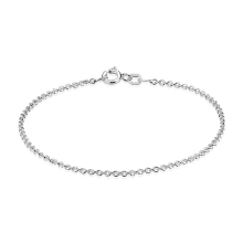 Billede af Armlænke anker rund sølv t 0,50/br 2,0mm 17cm