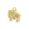 Billede af Vedhæng hund, Pekingeser massiv 14 kt. facon 3,6 gr. (prisen er excl. guld)