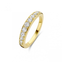 Billede af Spirit Icons Victoria ring forgyldt sølv m. cz (str. 60)