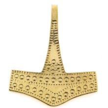 Billede af Vedhæng thorshammer 14 kt. facon + 10,3 gr. (prisen er excl. guld)