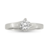 Billede af Ring m. 4 grab. fatn. syn sten 14 kt.hvg