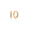 Billede af *Mads Z "Sway" øreringe 14 kt. guld m. 0,43 ct. diamanter