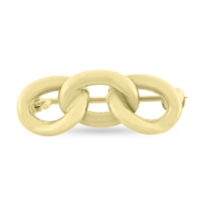 Billede af Loge broche, lg. 22,5 mm. 8 kt. facon 3,6 gr. (prisen er excl. guld)