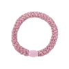 Billede af Aqua Dulce Hårelastik - Rosa m. guld glimmer + lyserød luk
