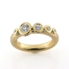 Billede af Ring fattet med 5 brill. 14 kt.