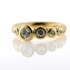 Billede af Ring fattet med 5 brill. 14 kt.