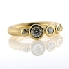 Billede af Ring fattet med 5 brill. 14 kt.