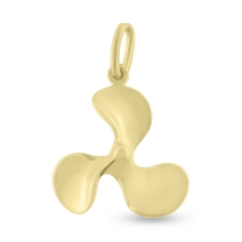 Billede af Vedhæng Propel skib  (skibspropel)(skrue) 14 kt. fac. 3,7 gr. (prisen er excl. guld)