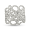 Billede af Ring huller bobler, br. 15,8 mm. 14 kt. hvg.
