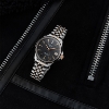 Billede af Certina DS Lady Diamond Action dameur stål, rosadouble, dato, 3x diamanter 0,0076ct.