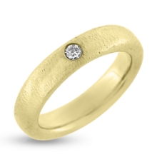 Billede af Ring brillant 0,07 w/vs. 14 kt str -59