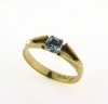 Billede af Ring m. 5 m/m. syn. sten................