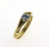 Billede af Ring m. 5 m/m. syn. sten................