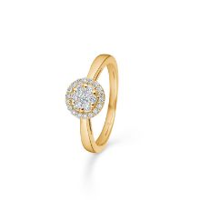 Billede af Mads Z "Eleanor" ring 14 kt m. 0,33 ct. brillanter w/si str. 52
