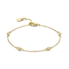 Billede af Spirit Icons Belle armbånd 14 karat guld med 0,08 ct. w/vs 