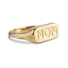 Billede af *ENAMEL Copenhagen Mom Statement ring forgyldt sølv (str. 50-59)
