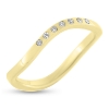 Billede af Collector inderring i 14 kt. m. 7*0,01ct w/vs brillanter
