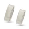 Billede af Vielses & Forlovelses ringe, hulkilet 925 s.