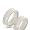 Billede af Vielses & Forlovelses ringe, hulkilet 925 s.