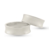Billede af Vielses & Forlovelses ringe, hulkilet 925 s.