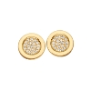 Billede af *Spirit Icons Gaia ørestikker 14 karat guld med 0,132 ct. w/vs 