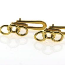 Billede af Loge kjoleknapper 12,5 mm. 925s. forgyldt