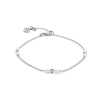 Billede af Spirit Icons Ophelia armbånd 14 kt. hvidguld med 0,06 ct. w/vs + fvp (17-19 cm)  