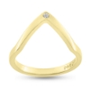 Billede af Ring V ring brillant 0,01 w/vs. 14 kt. (Vring)