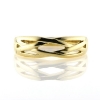 Billede af Herrering "Lines" 14 kt. guld