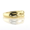 Billede af Herrering "Lines" 14 kt. guld