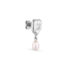 Billede af Jane Kønig Drippy Earstud with Pearl Pendant sølv  (1stk)