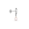 Billede af Jane Kønig Drippy Earstud with Pearl Pendant sølv  (1stk)