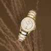 Billede af Certina DS-6 Lady dameur stål gulddoublé/keramik 10bar 35mm