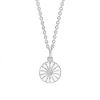 Billede af Lund Copenhagen Marguerit collier 11 mm sølv (45-48 cm)