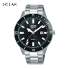 Billede af Lorus Sports herreur stål solar 10 bar 43 mm