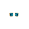 Billede af Mads Z "Darling" øreringe 14 kt. m. London Blue Topas