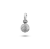 Billede af Vedhæng / charms golf kugle 5 mm. 925s.