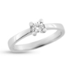 Billede af Dream Delux ring med brill. 0,15 ct. w/pi. 925s.