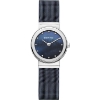 Billede af Bering Dameur classic, stål mesh lænke blå, Safirglas, Swarovski