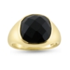 Billede af Ring sort spinel sten 11*11mm.