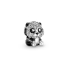 Billede af Pandora Funklende sød panda charm sølv m. cz + emalje