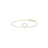 Billede af Mads Z armbånd 14 kt. "Diamond Halo" m. 0,12 ct. W.SI (17-19cm)