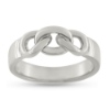 Billede af Loge ring (kraftig skinne) 14 kt. hvg.
